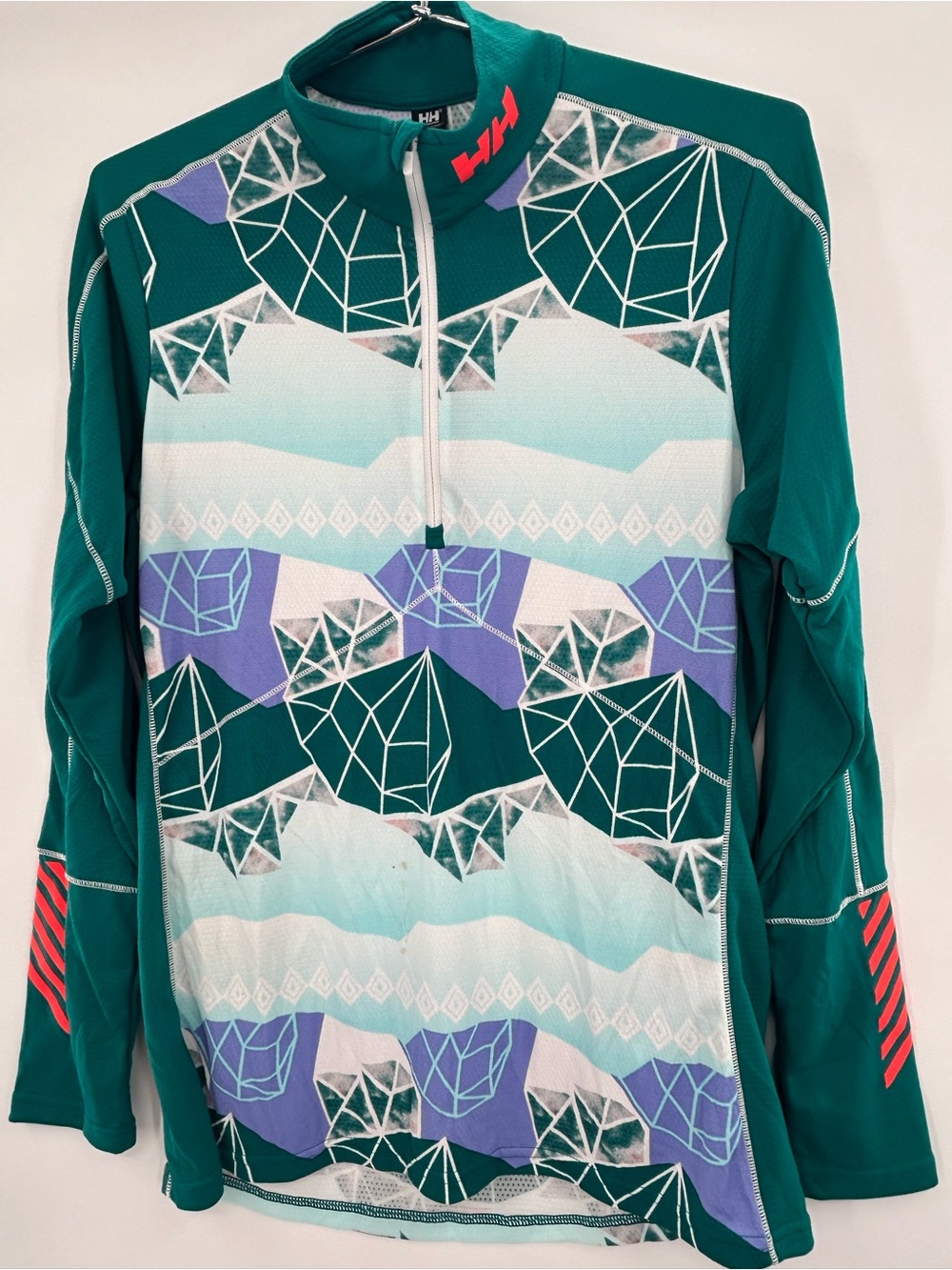 Helly Hansen W Hh LIFA Active Graphic 1/2 Zip Baselayer Top XL